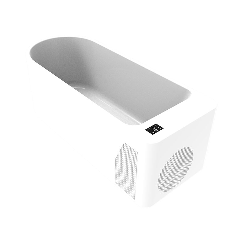 চিলার সহ এক্রাইলিক ঠান্ডা প্লাঞ্জ বাথটব