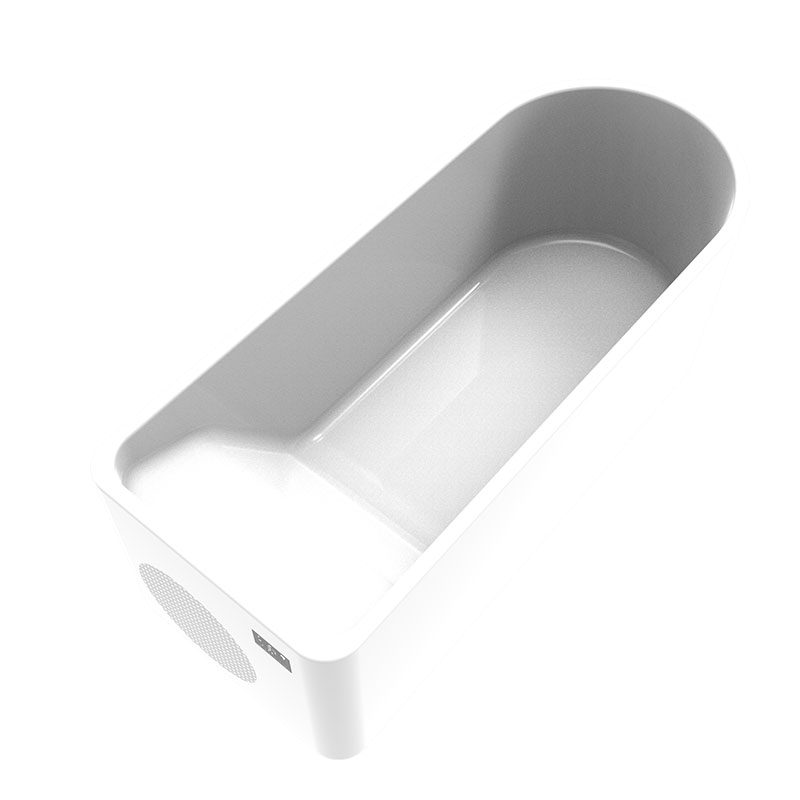 চিলার সহ এক্রাইলিক বরফ স্নানের টব