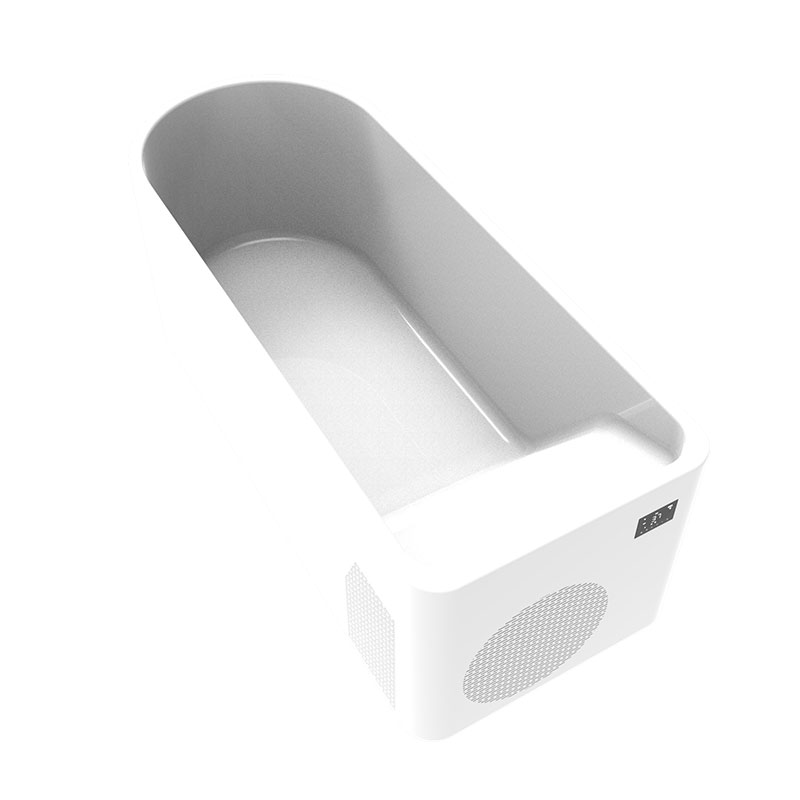 চিলার সহ এক্রাইলিক ঠান্ডা প্লাঞ্জ বাথটব