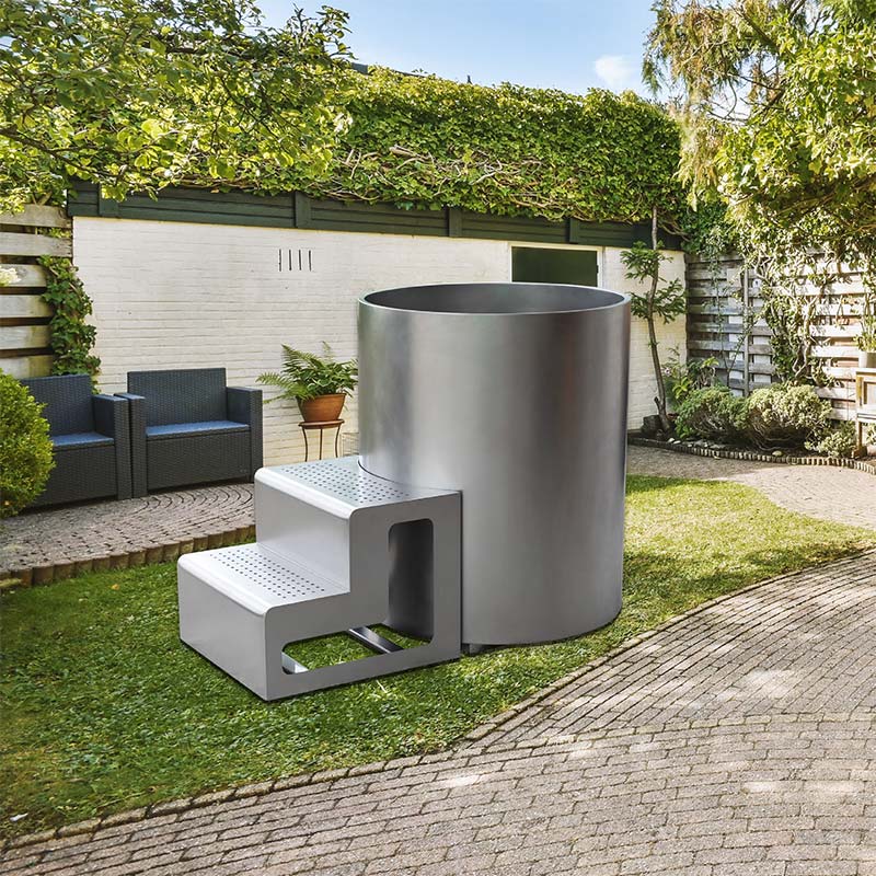 স্টেইনলেস স্টীল বাথটাব