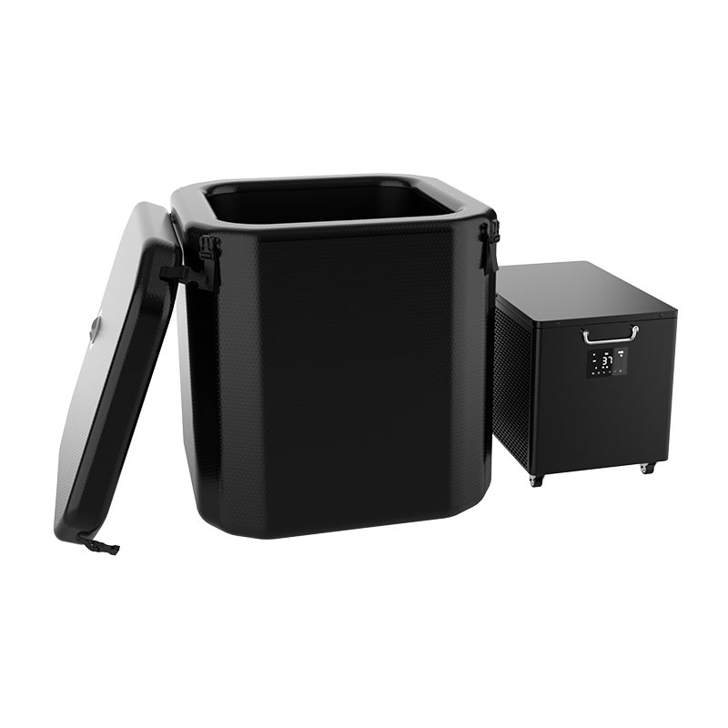 কভার সহ inflatable বরফ স্নানের ব্যারেল