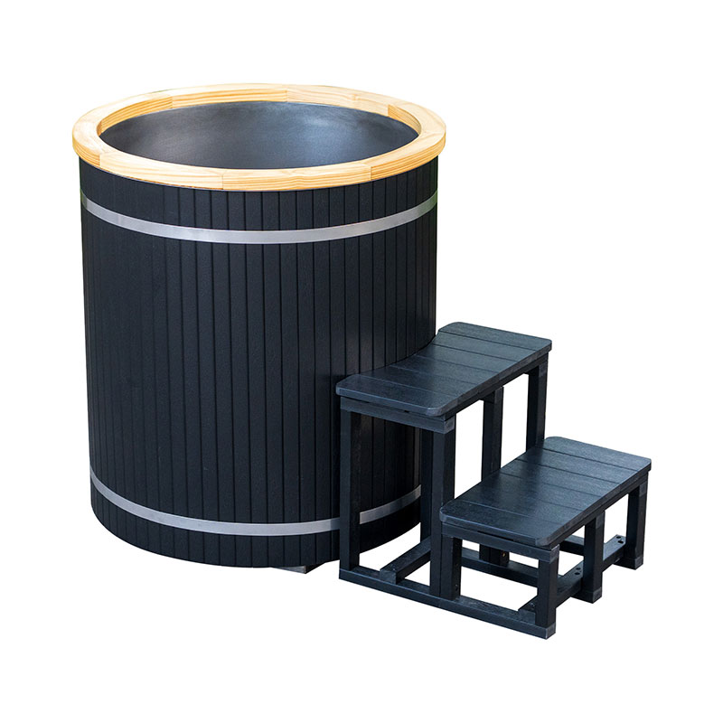 304 স্টেইনলেস স্টিল লাইনার সহ কম্পোজিট আইস বাথ টব 304 স্টেইনলেস স্টিল লাইনার সহ কম্পোজিট আইস বাথ টব