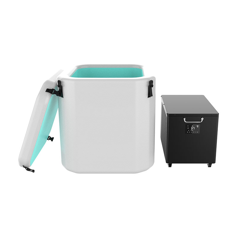 Inflatable Ice Bath Barrel With Cover